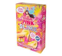 TUBAN DIY Tuban Slime Set - Glue - Activator - Neon Glitter - Container - Stirring Stick - Toy for Kids Magic Pink XL