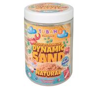 TUBAN Dynamic Sand Set 1kg - 1000 g - Kinetic Sand - Play Sand - for Children - Fine Motor Skills Practice - Doesn’t Dry Out - Natural Color