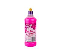 TUBAN Glittering PVA Glue for Slime 500 ml - Paper Glue - For Fun - Paper and Cardboard - Ideal for Making Slime - Decoupage - DIY - Pink