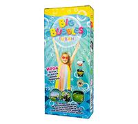 TUBAN Mega Giant Bubble Set - Soap Bubbles - String + Wand + 250 ml Bubble Solution + Concentrate + 2 Plastic Wands + Bowl - Toy for Kids