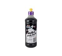 TUBAN PVA Glue for Slime 500 ml - Black - Ideal for Paper, Cardboard & Crafting - Safe & Non-Toxic
