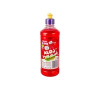 TUBAN Scented PVA Glue 500 ml - Perfect for Making Slime - Incredible Scent and Color - Paper Glue for Play - For Paper and Cardboard - Strawberry Scent - Red