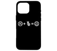 Tubas Music Makes Happy Funny Tuba Player Teacher Case for iPhone 16 Pro Max