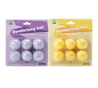 TUBAWD 12PCS Shoe Deodorizer, Shoe Deodorizer Balls For Footwear And Sports Equipment, Reusable Odor Control Solution For Shoes Boots And Gym Lockers