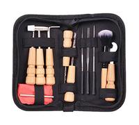 Tubayia 13 Pieces Musical Instrument Repair Maintenance Tool Kit for Guitar, Bass, Banjo, Mandolin and Violin