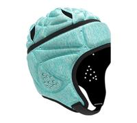 Tubayia Adults Rugby Headgear Scrum Cap Anti Collision Rugby Helmet Headguards Protective Goalkeeper Hat for Rugby Playing (Light Green)