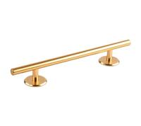 Tubayia Fingerboard Rails Obstacles, Mini Skateboard Rail, Fingerboard Round Rail Obstacle Rod Fingerboard Deck Toy, Stainless Steel Gift Games Educational Toy Party Favor Training Aid, Silver (Gold)