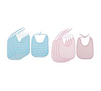 Tubayia Pack of 10 Baby Bibs Burp Cloth Waterproof Bandana for Boys and Girls