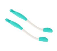 Tubayia Pack of 2 Toilet Aid Long Reach Comfort Wipe Toilet Paper Handle for Elderly People Disabled Pregnant Women