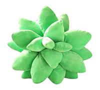 Tubayia Plush Couch Cushion Succulent Cactus Decorative Cushion Cute Soft Plants Cushion Home Decor (Green 25 cm)