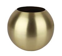Tubayia Round Flower Vase Plants Bud Vase Golden Table Vases for Living Room Dining Room Tabletop Decoration