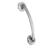 Tubayia Stainless Steel Suction Handle Bath Handle Shower Handle with Suction Cup for Bathroom Toilet, 30 cm