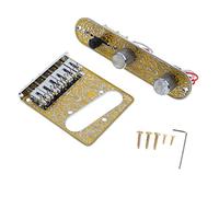 Tubayia Third Gang Tuning Telecaster Bridge Plate Replacement Parts for Telecaster Guitars