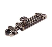 Tubayia Vintage Door Latch Bolt Security Latch Lock for Door, Window, Fences (Green Bronze)