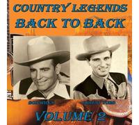 Tubb, Ernest / Wills, Bob Country Legends Back To Back, Vol. 2 (CD) (US IMPORT)