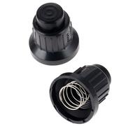 TUBBEK 2pcs/lot Propane Gas Fire Pit AAA Battery Pulse Electronic Igniters Push Button Switch Fit 1-6 Outlet Gas Grill BBQ Replacement