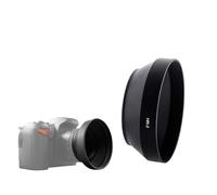 TUBBEK Metal Lens Hood Wide-Angle For Nikon 50mm f/1.4D f/1.8D f/1.2 Lens Replace For Nikon HR-2 Lens Shade Lens Cap Hood Protection