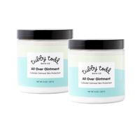 Tubby Todd All Over Ointment for Babies, Multi-Purpose Baby Eczema Cream for Sensitive Skin, Dry Skin, Rash, Irritation - 2 Pack Bundle - 8 Oz - Fragrance-Free