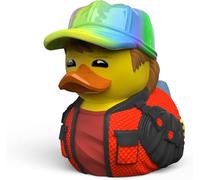 TUBBZ Boxed Edition 2015 Doc Brown Collectible Vinyl Rubber Duck Figure - Official Back to the Future Merchandise - Retro Comedy Action Film Movies