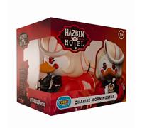 TUBBZ Boxed Edition: Hazbin Hotel - Charlie Morningstar Cosplaying Rubber Duck Vinyl Figure - Official Collectible for Fans of Hellaverse