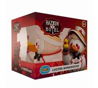 TUBBZ Boxed Edition: Hazbin Hotel - Lucifer Morningstar Cosplaying Rubber Duck Vinyl Figure - Official Collectible for Fans of Hellaverse