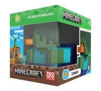 TUBBZ Rubber Duck Vinyl Figure – Minecraft Zombie Cosplaying – Boxed Edition