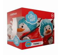 TUBBZ Boxed Edition: The Cat in the Hat - Thing 1 Cosplaying Rubber Duck Vinyl Figure - Official Collectible for Fans of Dr Seuss