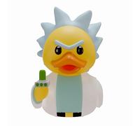 TUBBZ Collectors Edition: Rick & Morty - Rick Sanchez Cosplaying Rubber Duck Vinyl Figure - Official Collectible for Fans of Rick and Morty