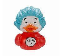 TUBBZ Collectors Edition: The Cat in the Hat - Thing 2 Cosplaying Rubber Duck Vinyl Figure - Official Collectible for Fans of Dr Seuss