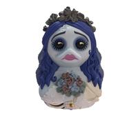 TUBBZ: Corpse Bride - Emily Rubber Duck Collectible Toy 9cm | Official Corpse Bride merchandise, Emily duck in collector's bathtub with base print and sticker. Gift for Tim Burton fans.