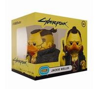 TUBBZ Boxed Edition: Cyberpunk 2077 - Jackie Welles Cosplaying Rubber Duck Vinyl Figure - Official Collectible for Fans of Cyberpunk