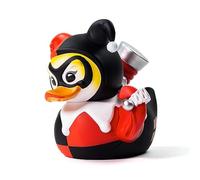 TUBBZ: DC Comics - Harley Quinn Gotham Rubber Duck Collectable Toy 9 cm | Official DC Merchandise - Boxed Vinyl Figure, Gotham Antihero Character, Comic Fan Decor & Novelty Duck Gift