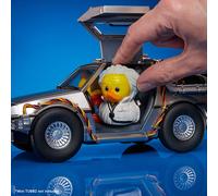 TUBBZ Special Edition: Back to the Future - Delorean Time Machine Collectible Vehicle Display Toy for Mini Figures