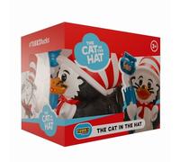 TUBBZ Boxed Edition: The Cat in the Hat Cosplaying Rubber Duck Vinyl Figure - Official Collectible for Fans of Dr Seuss