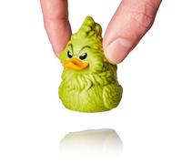 TUBBZ: Dr. Seuss The Grinch Christmas Mini Rubber Duck Collectable Toy 5 cm | Official Grinch Merchandise - Mini Vinyl Figure with Bathtub Display, Whoville Character, Fan Decor & Novelty Duck Gift