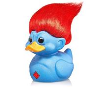 TUBBZ First Edition Blue Glitter Troll Collectible Vinyl Rubber Duck Figure - Official Trolls Merchandise - TV, Movies & Video Games