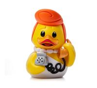 TUBBZ: Flintstones - Wilma Flintstone Rubber Duck Collectable Toy 9 cm | Official Flintstones Merchandise - Vinyl Figure with Bathtub Display, Cartoon Character, Fan Decor & Novelty Duck Gift