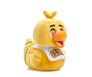 TUBBZ: FNAF - Chica Animatronic Chicken Duck Plush Collectable Toy 20 cm | Official FNAF Merchandise - Animatronic Chicken Plushie, Soft Stuffed Toy, Gaming Fan Decor & Novelty Gift