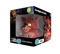 TUBBZ: FNAF - Foxy Pirate Animatronic Rubber Duck Collectable Toy 9 cm | Official FNAF Merchandise - Boxed Vinyl Figure for Display, Horror Gaming Character, Fan Decor & Novelty Duck Gift