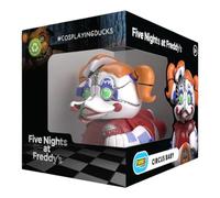 TUBBZ: FNAF Sister Location - Circus Baby Rubber Duck Collectable Toy 9 cm | Official FNAF Merchandise - Boxed Vinyl Figure for Display, Horror Gaming Character, Fan Decor & Novelty Duck Gift