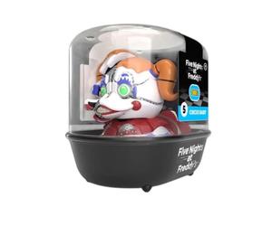 TUBBZ: FNAF Sister Location - Circus Baby Rubber Duck Collectable Toy 9 cm | Official FNAF Merchandise - Vinyl Figure with Bathtub Display, Horror Gaming Character, Fan Decor & Novelty Duck Gift
