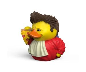 TUBBZ: Friends - Joey Tribbiani Mini Rubber Duck Collectable Toy 5 cm | Official Friends Merchandise - Mini Vinyl Figure with Bathtub Display, Sitcom Character, Fan Decor & Novelty Duck Gift
