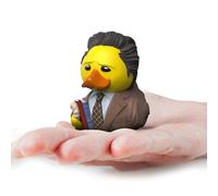 TUBBZ Friends Ross Geller Rubber Duck Merchandise Collectible Toys Mini 5cm | Official licensed product of Friends Comedy TV Series, Mini Ross Geller Vinyl Duck with bathtub, for décor & gifts for women