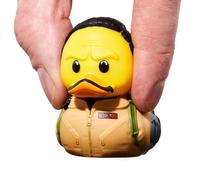 TUBBZ: Ghostbusters Winston Zeddemore Mini Rubber Duck Collectable Toy 5 cm | Official Ghostbusters Merch - Mini Vinyl Figure with Bathtub Display, Ghost Hunter Character & Novelty Duck Gift