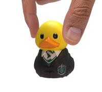 TUBBZ: Harry Potter - Slytherin Mini Rubber Duck Collectable Toy 5 cm | Official Harry Potter Merchandise - Vinyl Figure with Bathtub Display, Hogwarts House Decor & Novelty Duck Gift