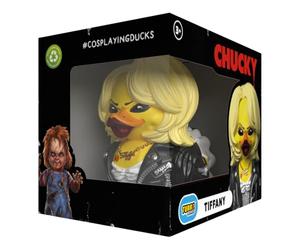 TUBBZ: Horror - Tiffany Bride of Chucky Rubber Duck Collectable Toy 9 cm | Official Bride of Chucky Merch - Boxed Vinyl Figure, Horror Character, Gothic Fan Decor & Novelty Duck Gift