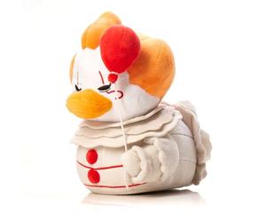TUBBZ: IT - Pennywise Dancing Clown Duck Plush Collectable Toy 20 cm | Official IT Merchandise - Horror Character Plushie, Soft Stuffed Toy, Fan Decor & Novelty Gift