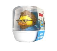 TUBBZ: Jaws Matt Hooper Shark Expert Mini Rubber Duck Collectable Toys 5 cm | Official Jaws Merchandise - Vinyl Figure with Bathtub Display, Shark Expert, Movie Fan Decor & Novelty Duck Gift