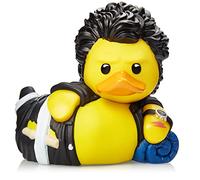 TUBBZ: Jurassic World - Dr Ian Malcolm Rubber Duck Collectable Toys 9 cm | Official Jurassic World Merch - Boxed Vinyl Figure for Display, Chaos Theorist, Dinosaur Fan Decor & Novelty Duck Gift
