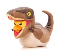 TUBBZ: Jurassic World - Velociraptor Duck Plush Collectable Toy 20 cm | Official Jurassic World Merchandise - Raptor Plushie, Soft Stuffed Toy, Dinosaur Fan Decor & Novelty Gift